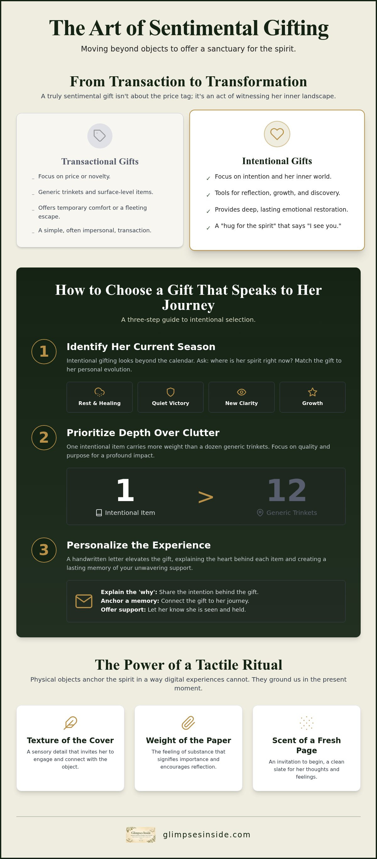 Sentimental Gift Boxes for Her: Intentional Gifting 2026 infographic